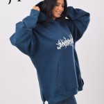 Inspire navy blue hoodie